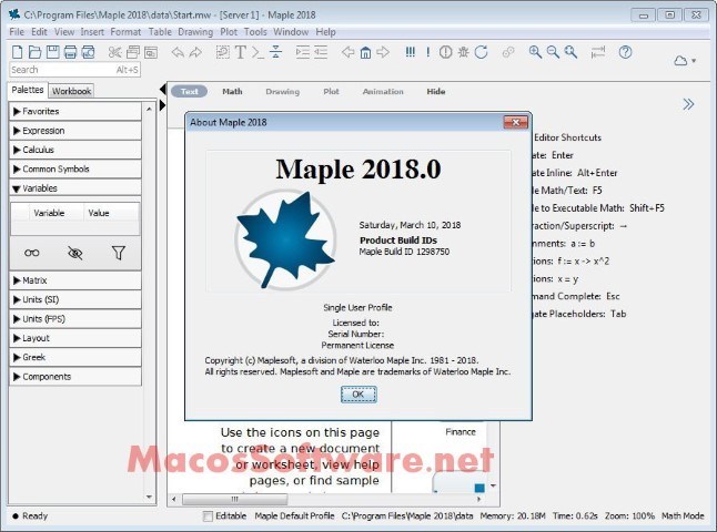 Maple 2018 Mac Download